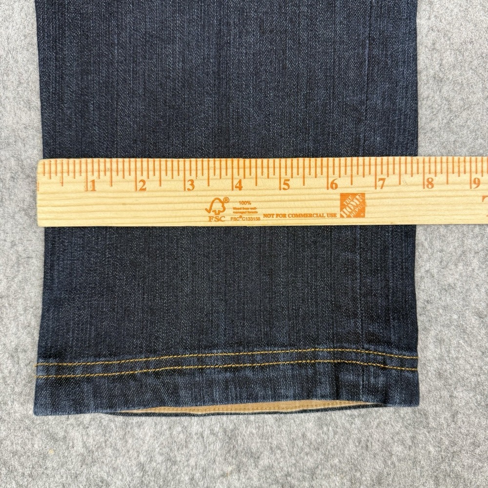 Duluth Trading Co Ballroom Double Flex Jeans Men 36x32 Slim Fit Dark Wash EUC - Picture 7 of 12